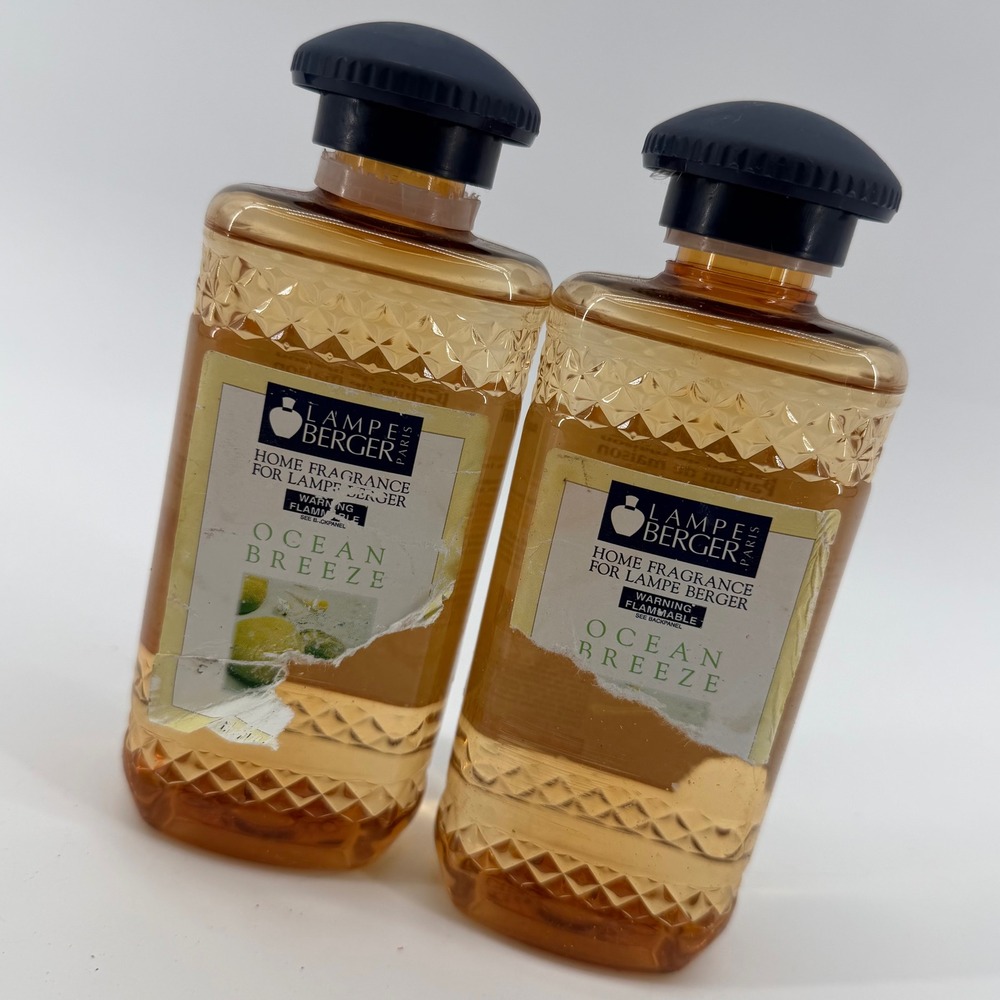 Lampe Berger Ocean Breeze Home Fragrance 300ml Refill Oil Set of 2 France Made